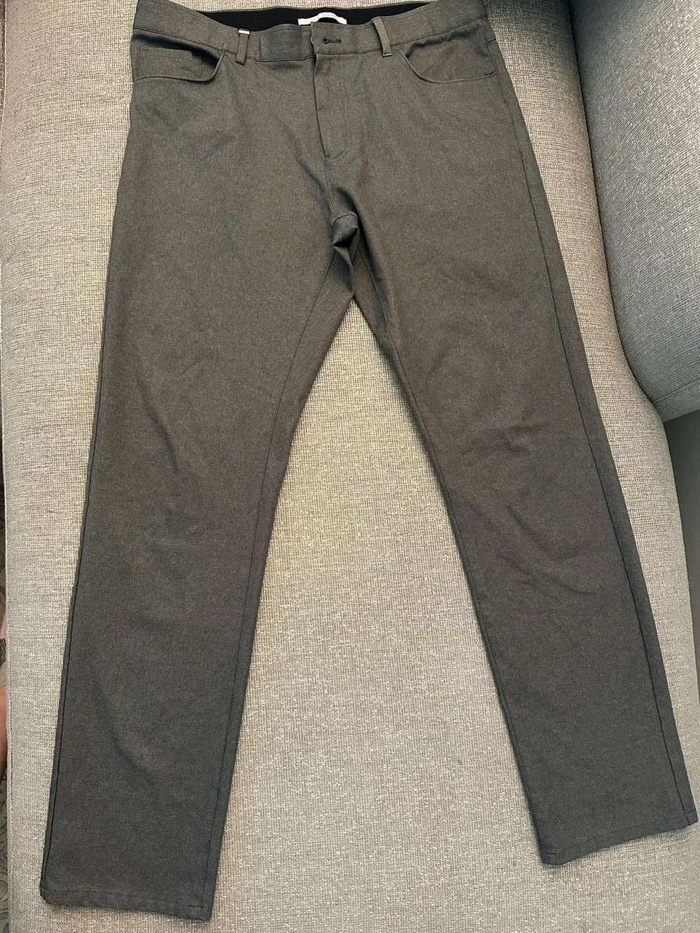 Calvin Klein Men's Slim Chinos 32/30 - Charcoal